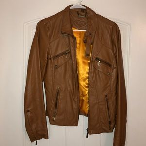 Joujou faux leather jacket